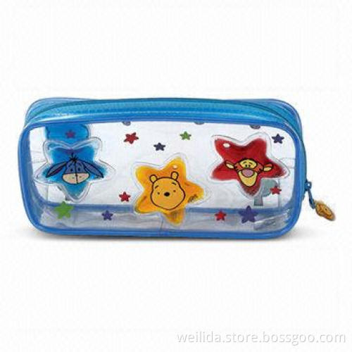 Liquid-filled PVC Bag with Cartoon Printing, Measuring 19.8 x 9.7 x 3.5cm